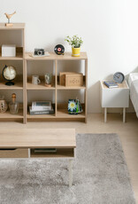 IRIS #FS]Wood Open Shelf WOS-6 L.Br