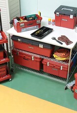 IRIS opslagtoren, plastic organizer, 4 laden, 13W, A4-formaat, OCH-2400, Wit, W35,5 x D26 x H80 cm