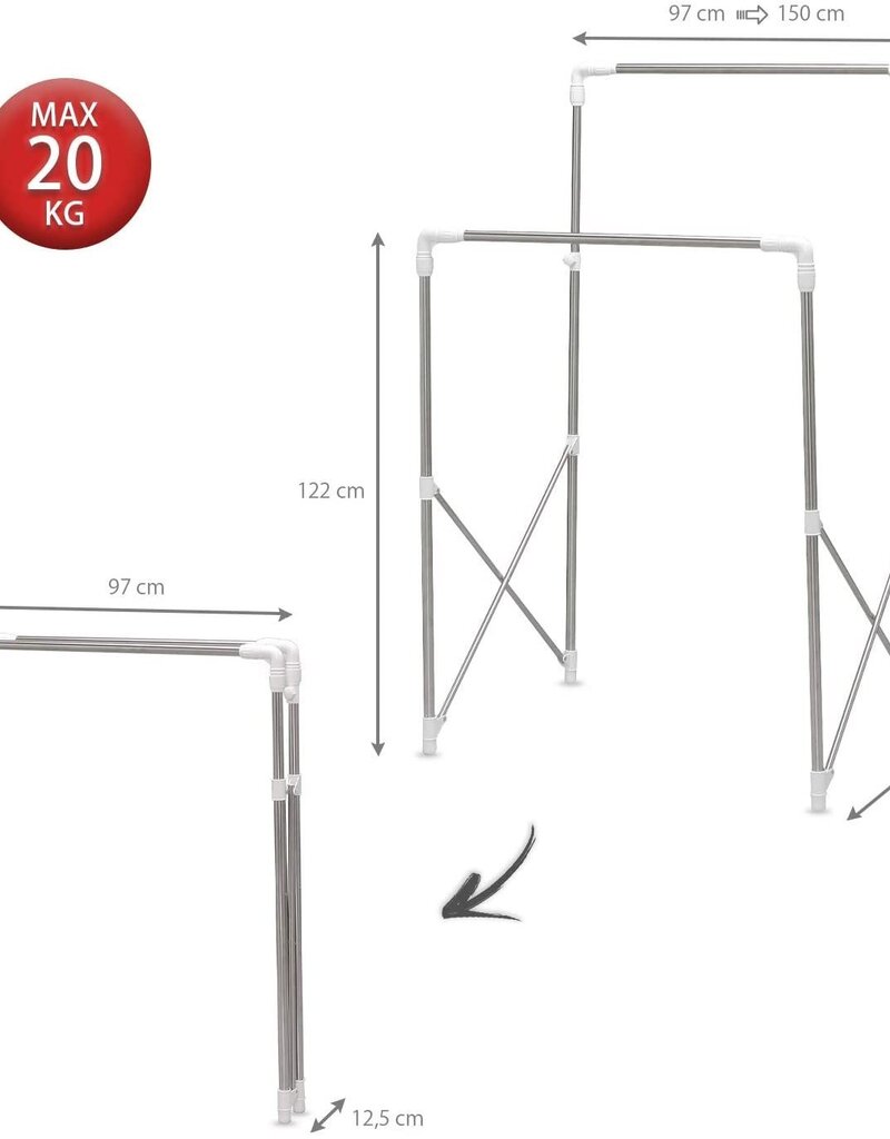 IRIS #Telescopic Multifunction Rack SMH-150R
