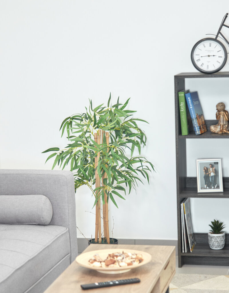 IRIS meubels, 6 opbergplanken, boekenkast, modulair, WOS-6, grijs eik, W26,5 x D68,9 x H109,4 cm