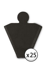 IRIS pakje van 25 stoffilters, wegwerpfilters, CF-FT1, zwart