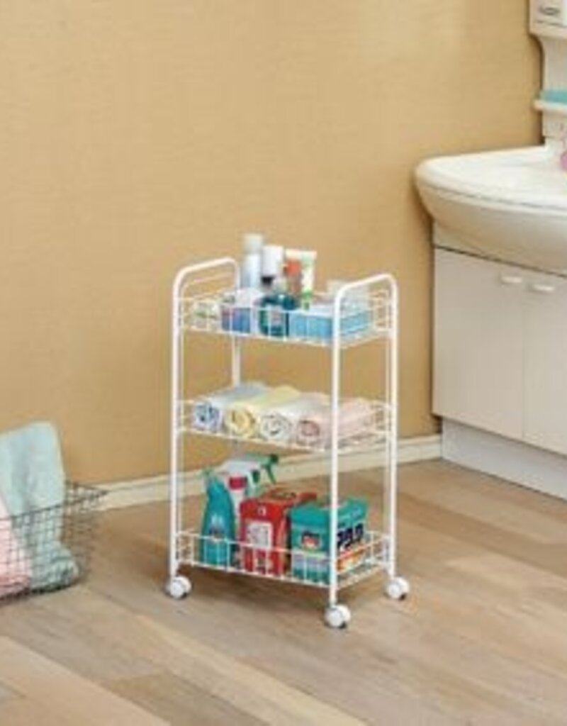 IRIS Mesh Cart DMC-3 White