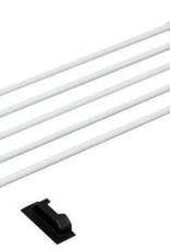 IRIS Telescopic Storage Rack H-J-NST75 White