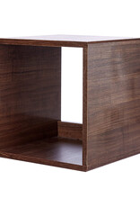 IRIS boekenkast, set van 2 accentmeubels, opbergplanken, QR-34, bruin