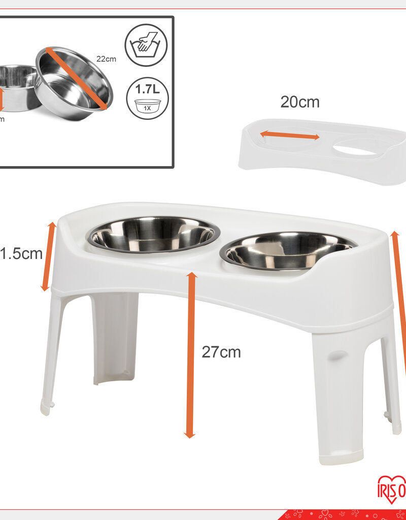 IRIS #Dog Feeder PEF-L OW Box [EcA]