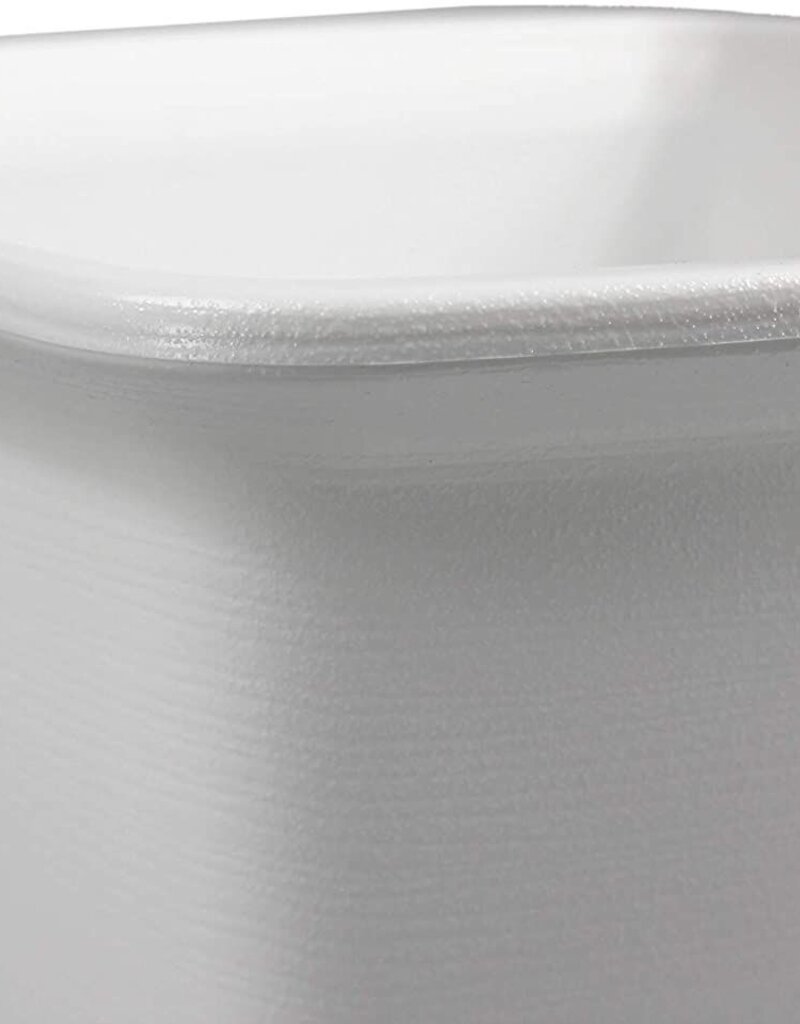 IRIS Square Plant Pot 360 White