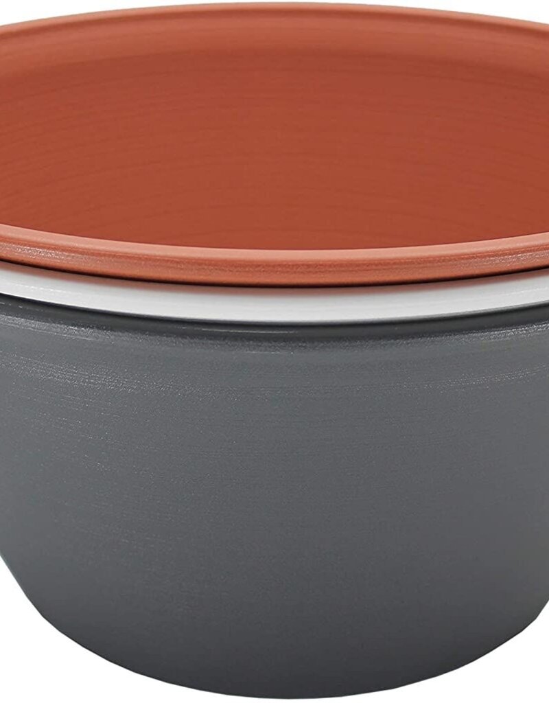 IRIS Round Plant Pot 360 Grey