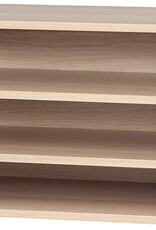 IRIS Kleine opslagruimte, Nachtkastje, Nachtkastje, STB-400T, Lichtbruin, W28,7 x D40 x H30,5 cm