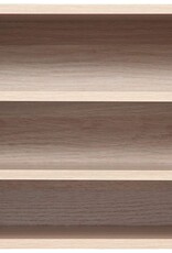 IRIS Kleine opslagruimte, Nachtkastje, Nachtkastje, STB-400T, Lichtbruin, W28,7 x D40 x H30,5 cm