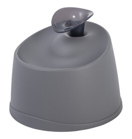 IRIS 1.2 L Cat Water Fountain, including Carbon Filter, for Dog and Cat, Pet Water Fountain, PWF-200, Gray