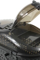 IRIS mand/bench, optimale ventilatie, voor katten, honden, knaagdieren, MPC-450, Zwart