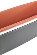 IRIS Rectangle Plant Pot 550 Grey