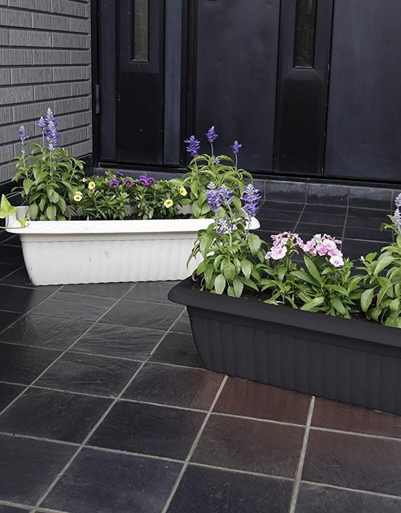 IRIS Slim Planter Relief 500 Grey
