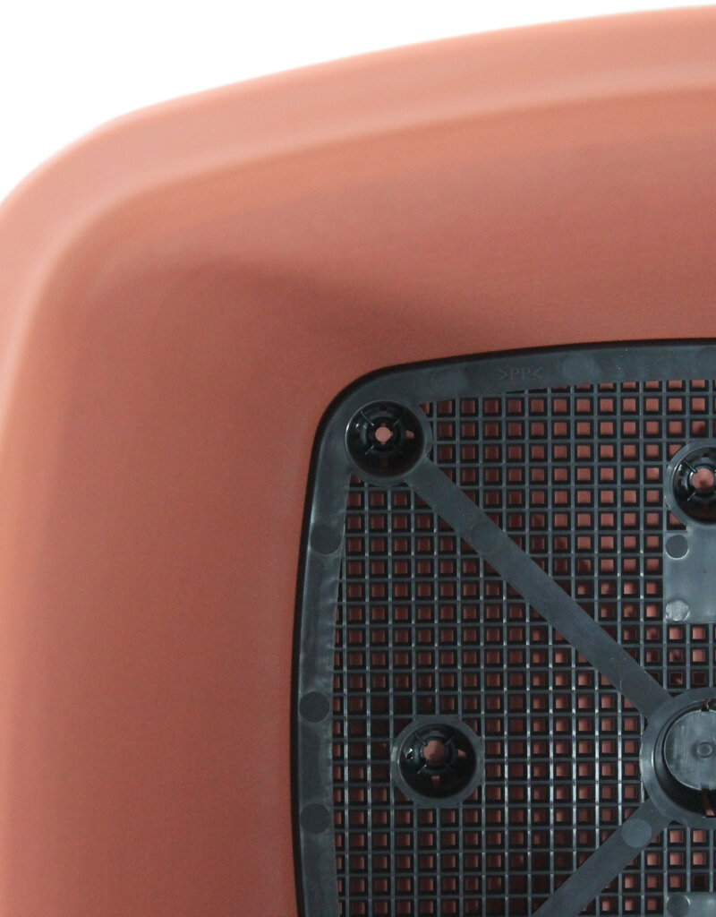 IRIS Square Plant Pot 360 Brown