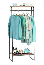 IRIS FS]Metal Garment Rack PI-B2 Bk