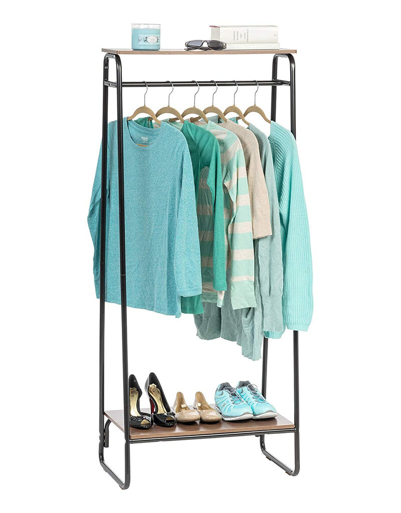 IRIS FS]Metal Garment Rack PI-B2 Bk