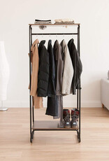 IRIS FS]Metal Garment Rack PI-B2 Bk