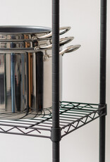 IRIS #Metal Rack 900 5-Tier Black MR-MT5-B