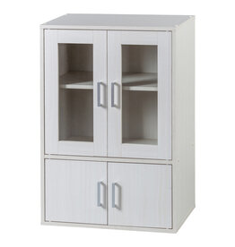 IRIS furniture, storage bookcase, cabinet, sideboard -GKN-9060- White oak, W24 x D29 x H90 cm