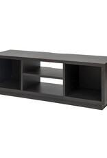 IRIS TV-standaard, TV-standaard, TV-bank, scherm tot 55 inch, OTS-125S, Black Oak, W36 x D126 x H41,5 cm