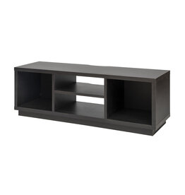 IRIS TV stand, TV stand, TV bench, screen up to 55 inches, OTS-125S, Black Oak, W36 x D126 x H41.5 cm