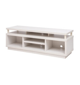IRIS TV-meubel, TV-standaard, TV-bank, scherm tot 55 inch, OTS-125M, White Oak, W38 x D126 x H41,5 cm