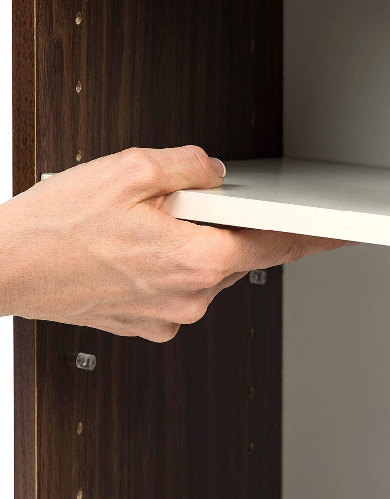 IRIS 3-plank opslag boekenkast, set van 2 accentmeubels, UB-9015, bruin