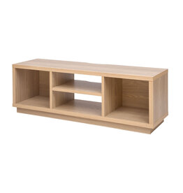 IRIS TV stand, TV stand, TV bench, screen up to 55 inches, OTS-125S, light brown, W36 x D126 x H41.5 cm