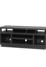 IRIS TV-meubel, TV-standaard, TV-bank, scherm tot 43", OTS-100M, Black Oak, W38 x D100 x H41,5 cm