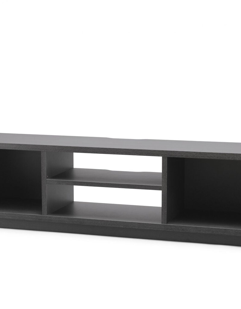 IRIS TV-meubel, TV-standaard, TV-bank, scherm tot 65 inch, OTS-150S, Black Oak, W36 x D150 x H41,5 cm