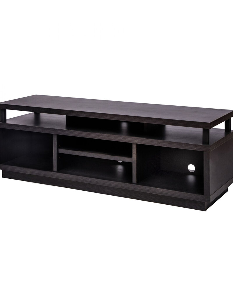 IRIS TV-standaard, TV-standaard, TV-bank, scherm tot 55", OTS-125M, Black Oak, W38 x D126 x H41,5 cm