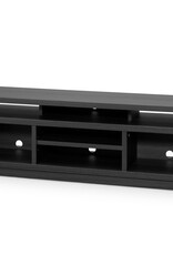IRIS TV-standaard, TV-standaard, TV-bank, scherm tot 55", OTS-125M, Black Oak, W38 x D126 x H41,5 cm