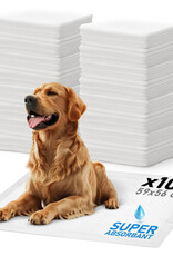 IRIS trainingsmat, voor honden en puppy's tot 15 kg, NS-100SQW, wit