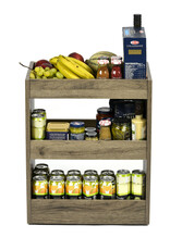 IRIS #FS]Storage Cart WSW-280 A.Br