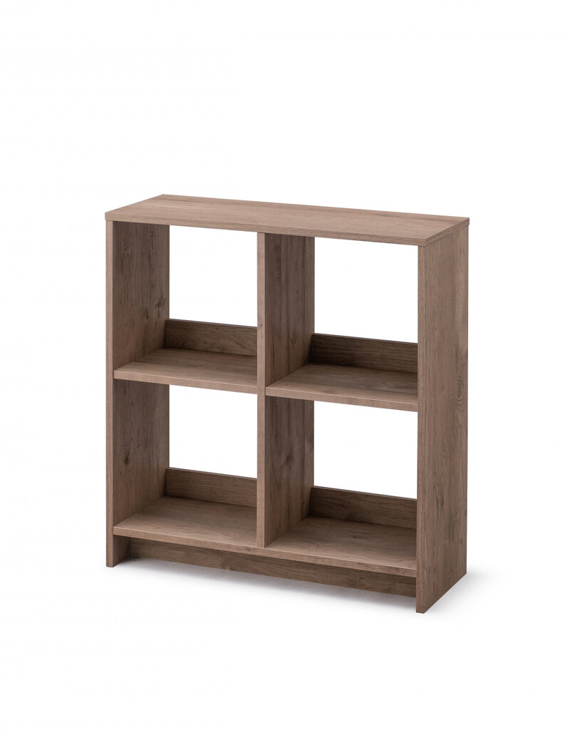 IRIS meubels, opbergplank, boekenkast, modulair, WOS--4, asbruin, W26,5 x D68,9 x H75,8 cm