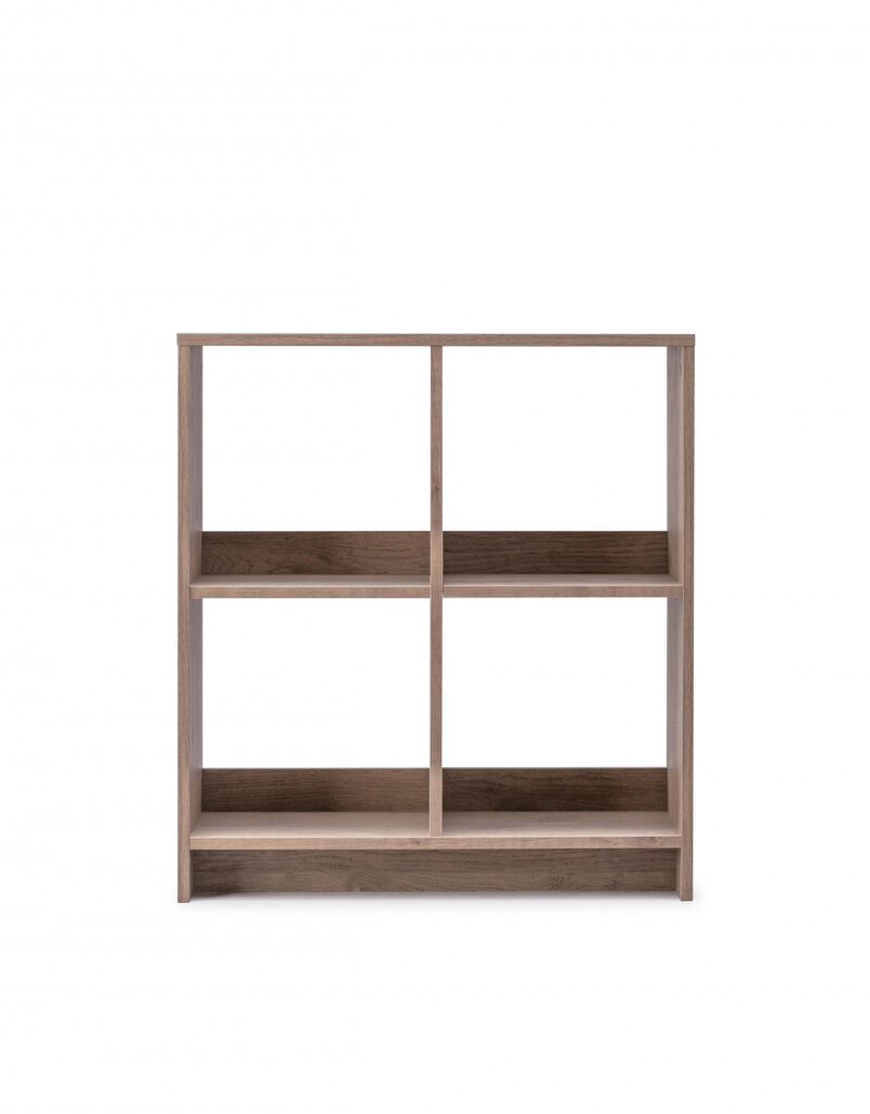 IRIS meubels, opbergplank, boekenkast, modulair, WOS--4, asbruin, W26,5 x D68,9 x H75,8 cm