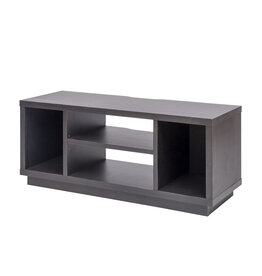 IRIS TV-standaard, TV-meubel, TV-bank, scherm tot 43 inch, OTS-100S, Black Oak, W36 x D100 x H41,5 cm