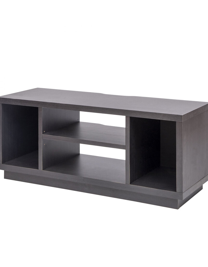 IRIS TV-standaard, TV-meubel, TV-bank, scherm tot 43 inch, OTS-100S, Black Oak, W36 x D100 x H41,5 cm