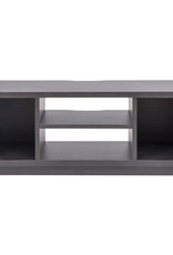 IRIS TV-standaard, TV-meubel, TV-bank, scherm tot 43 inch, OTS-100S, Black Oak, W36 x D100 x H41,5 cm