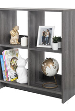 IRIS #FS]Wood Open Shelf WOS-4 Gr.Oak