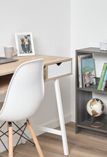 IRIS #FS]Wood Open Shelf WOS-4 Gr.Oak