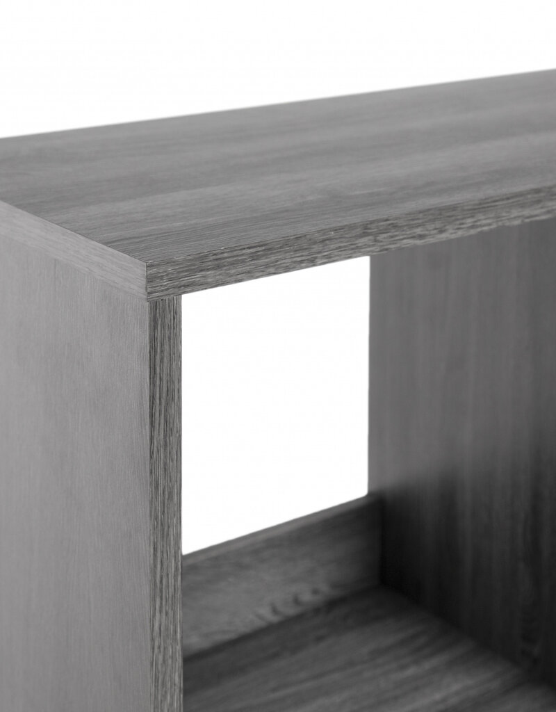 IRIS #FS]Wood Open Shelf WOS-4 Gr.Oak