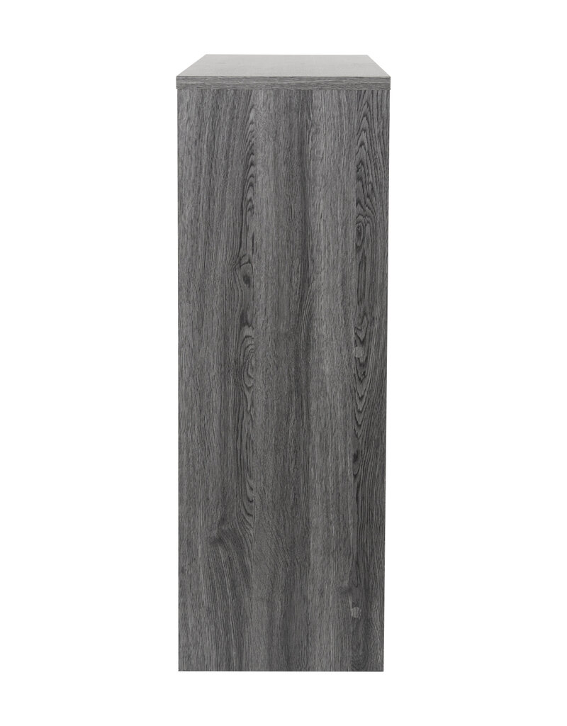 IRIS meubels, 4 opbergplanken, boekenkast, modulair, WOS-4, grijs eikenhout, W26,5 x D68,9 x H75,8 cm