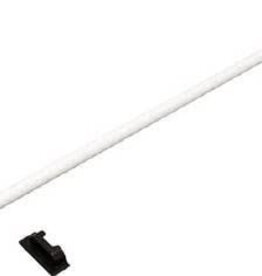 IRIS Telescopische Stang, Douchestaaf, 110/190 cm - H-NPJ-190 - Wit