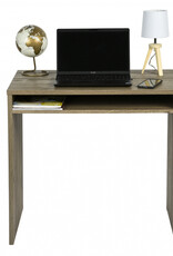 IRIS Bureau, Tafel, Computercomputer, Werkstation, Plank, WDK-800, Ash Brown, W80 x D50 x H75 cm