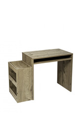 IRIS Bureau, Tafel, Computercomputer, Werkstation, Plank, WDK-800, Ash Brown, W80 x D50 x H75 cm