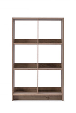 IRIS #FS]Wood Open Shelf WOS-6 A.Br