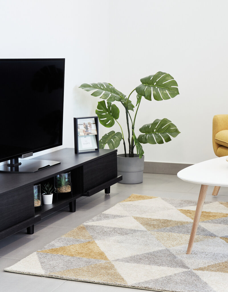 IRIS #FS]TV Cabinet BAB-180A Bk.Oak