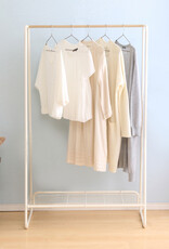 IRIS #Metal Garment Rack PI-B5 L White