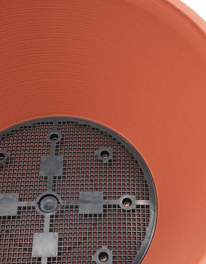 IRIS Round Plant Pot 450 Brown